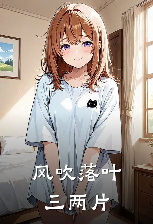 风吹落叶三两片