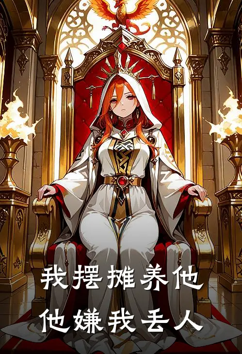 我摆摊养他,他嫌我丢人
