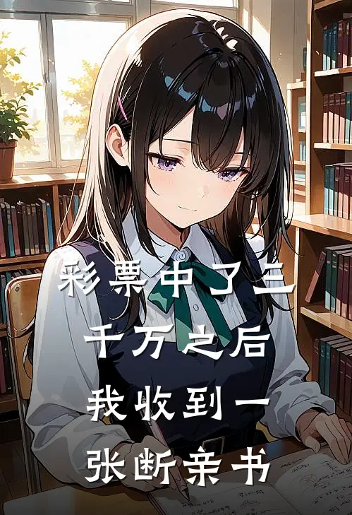 彩票中了三千万之后,我收到一张断亲书