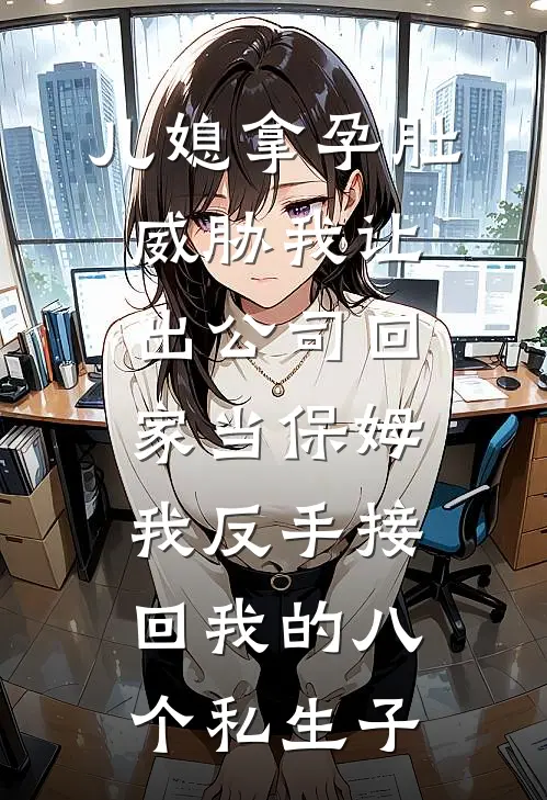 儿媳拿孕肚威胁我让出公司回家当保姆,我反手接回我的八个私生子