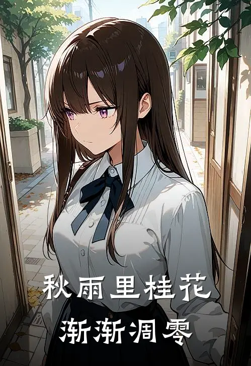 秋雨里桂花渐渐凋零