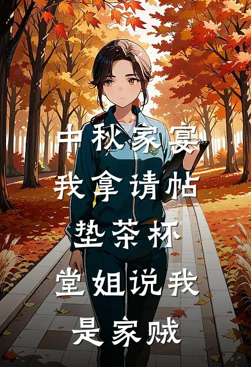 中秋家宴我拿请帖垫茶杯,堂姐说我是家贼