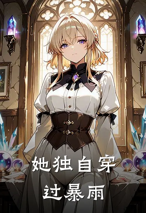 她独自穿过暴雨