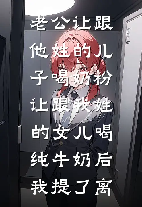 老公让跟他姓的儿子喝奶粉,让跟我姓的女儿喝纯牛奶后,我提了离