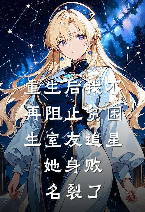 重生后我不再阻止贫困生室友追星，她身败名裂了