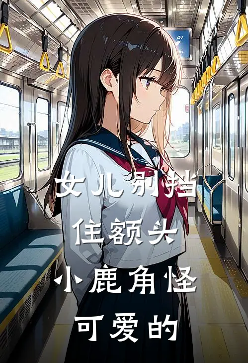 女儿别挡住额头，小鹿角怪可爱的