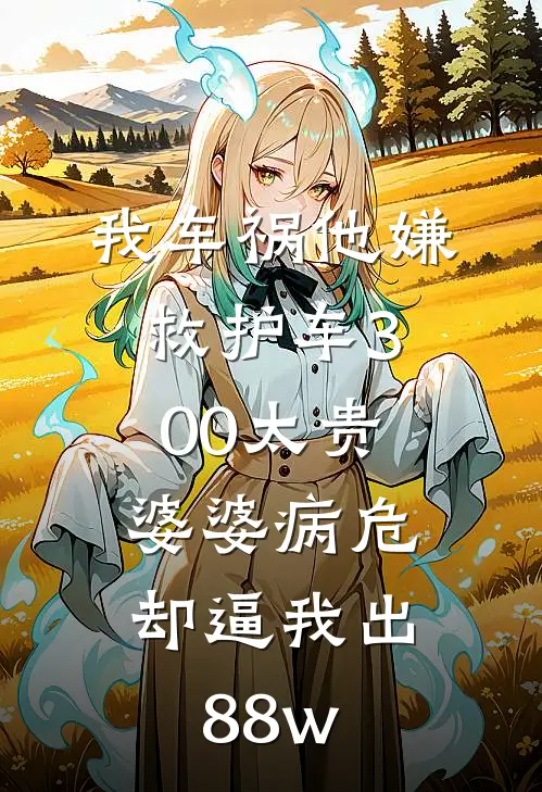 我车祸他嫌救护车300太贵，婆婆病危却逼我出88w