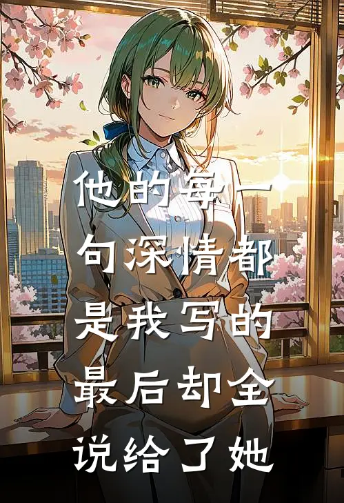 他的每一句深情都是我写的,最后却全说给了她