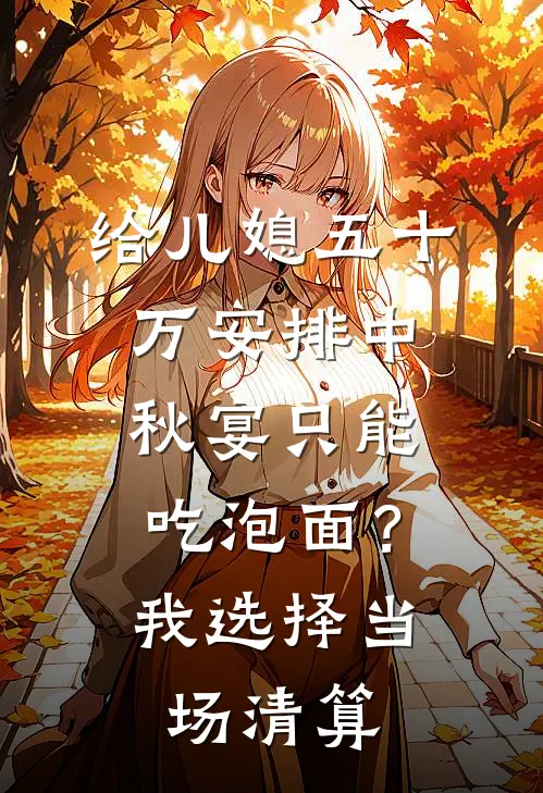 给儿媳五十万安排中秋宴只能吃泡面？我选择当场清算