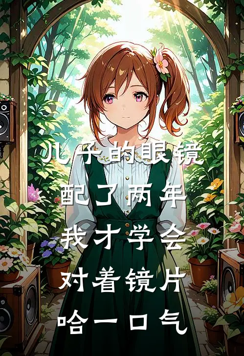 儿子的眼镜配了两年，我才学会对着镜片哈一口气