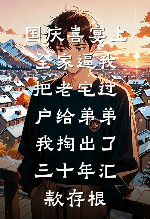 国庆喜宴上，全家逼我把老宅过户给弟弟，我掏出了三十年汇款存根