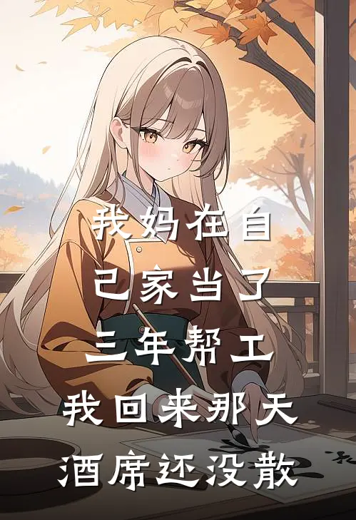 我妈在自己家当了三年帮工，我回来那天，酒席还没散
