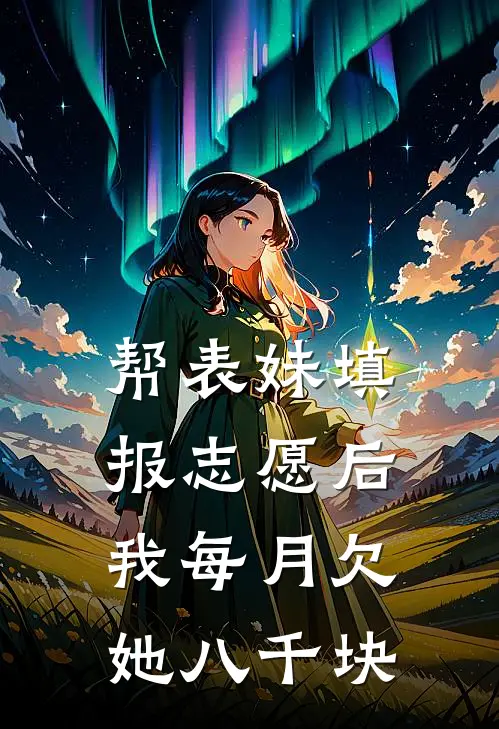 帮表妹填报志愿后，我每月欠她八千块