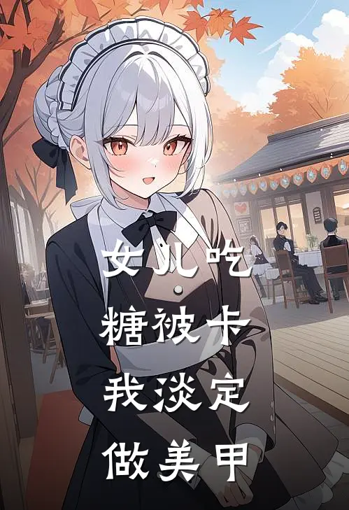 女儿吃糖被卡,我淡定做美甲