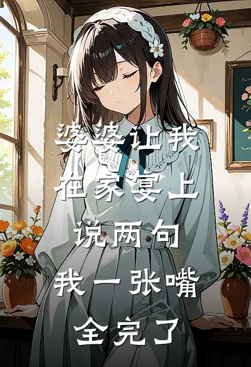 婆婆让我在家宴上说两句,我一张嘴全完了