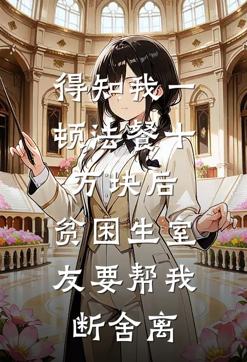 得知我一顿法餐十万块后,贫困生室友要帮我断舍离