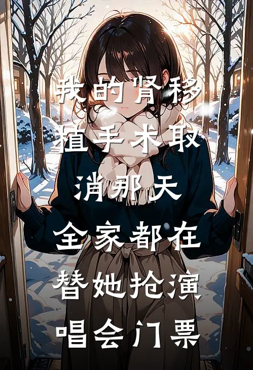 我的肾移植手术取消那天,全家都在替她抢演唱会门票
