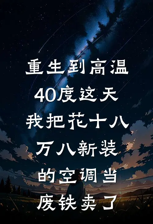 重生到高温40度这天,我把花十八万八新装的空调当废铁卖了