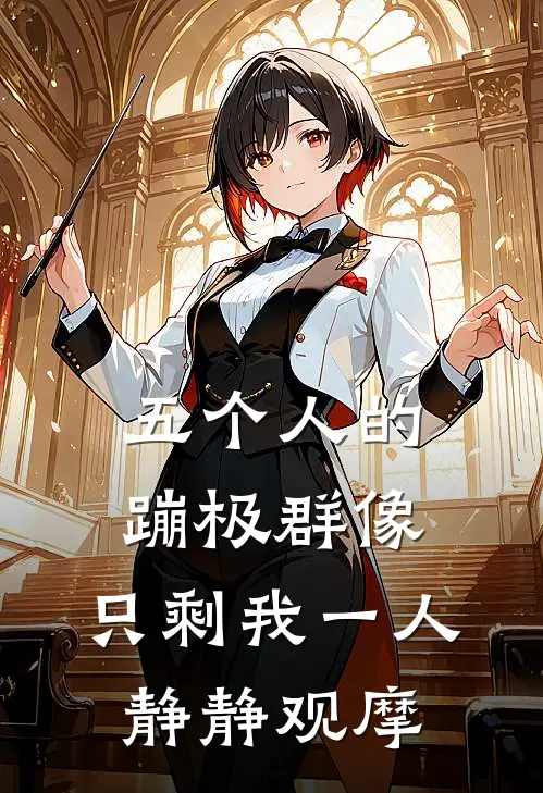 五个人的蹦极群像,只剩我一人静静观摩