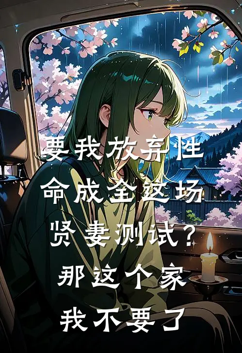 要我放弃性命成全这场贤妻测试?那这个家我不要了