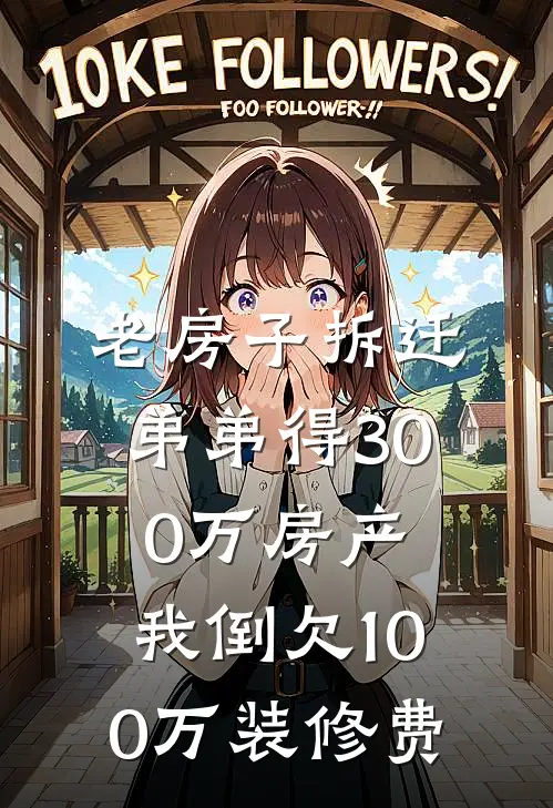 老房子拆迁,弟弟得300万房产,我倒欠100万装修费