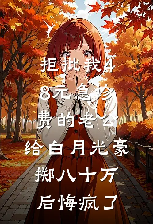 拒批我48元急诊费的老公,给白月光豪掷八十万后悔疯了
