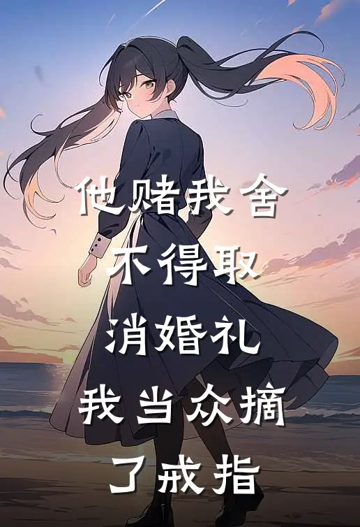 他赌我舍不得取消婚礼,我当众摘了戒指