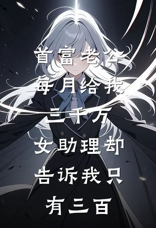 首富老公每月给我三千万,女助理却告诉我只有三百