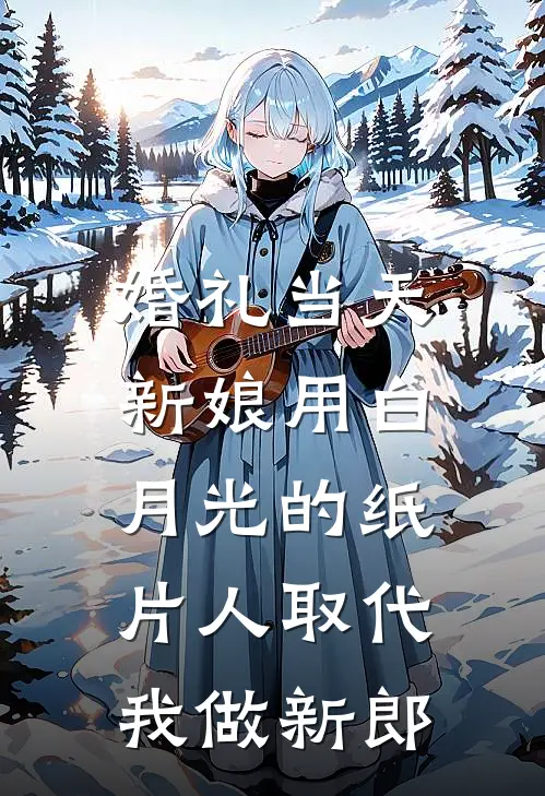 婚礼当天,新娘用白月光的纸片人取代我做新郎
