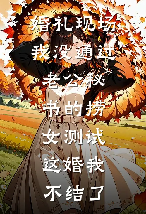 婚礼现场我没通过老公秘书的捞女测试,这婚我不结了