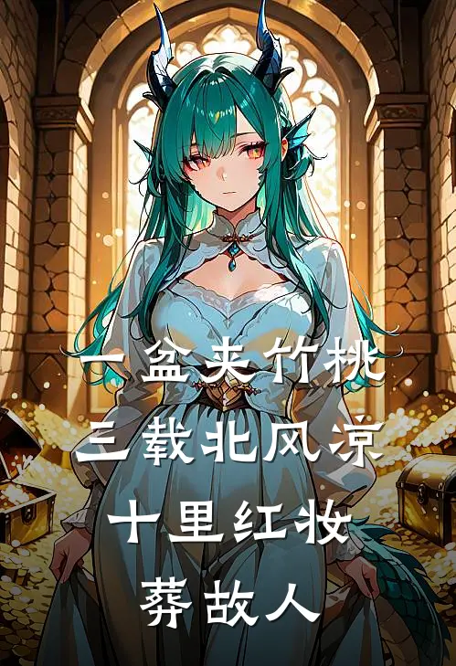 一盆夹竹桃,三载北风凉,十里红妆葬故人