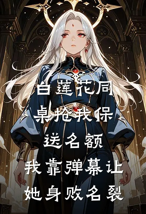 白莲花同桌抢我保送名额,我靠弹幕让她身败名裂