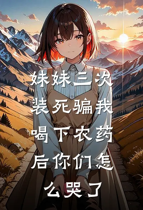妹妹三次装死骗我,喝下农药后你们怎么哭了
