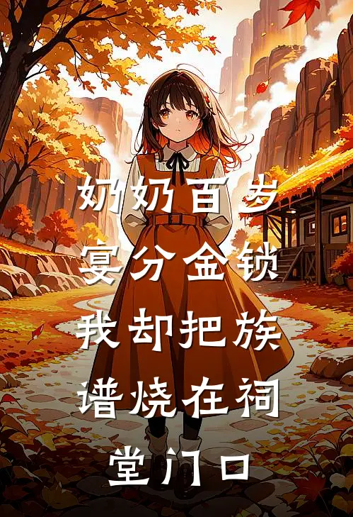 奶奶百岁宴分金锁,我却把族谱烧在祠堂门口
