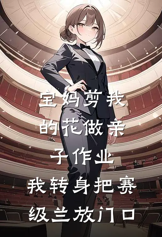 宝妈剪我的花做亲子作业,我转身把赛级兰放门口