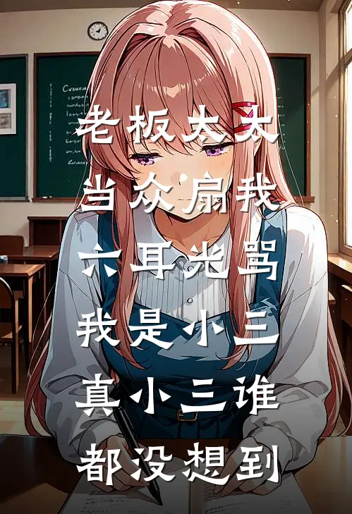 老板太太当众扇我六耳光骂我是小三,真小三谁都没想到