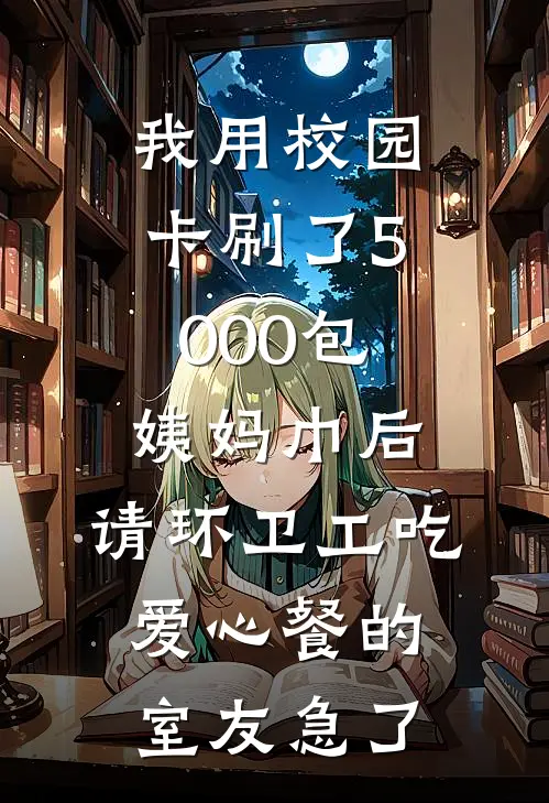 我用校园卡刷了5000包姨妈巾后,请环卫工吃爱心餐的室友急了
