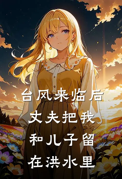台风来临后,丈夫把我和儿子留在洪水里