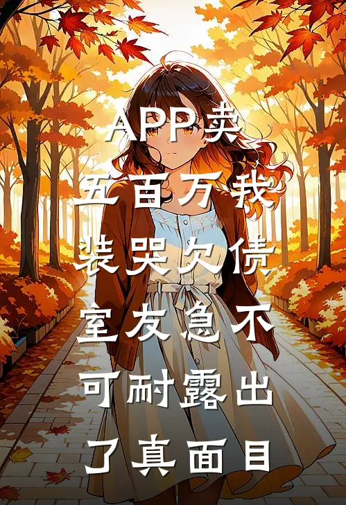APP卖五百万我装哭欠债,室友急不可耐露出了真面目