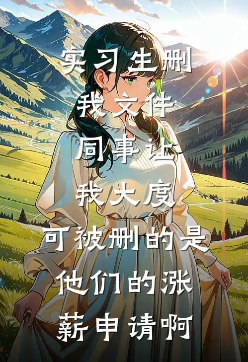 实习生删我文件,同事让我大度,可被删的是他们的涨薪申请啊