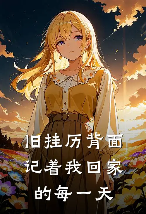 旧挂历背面,记着我回家的每一天