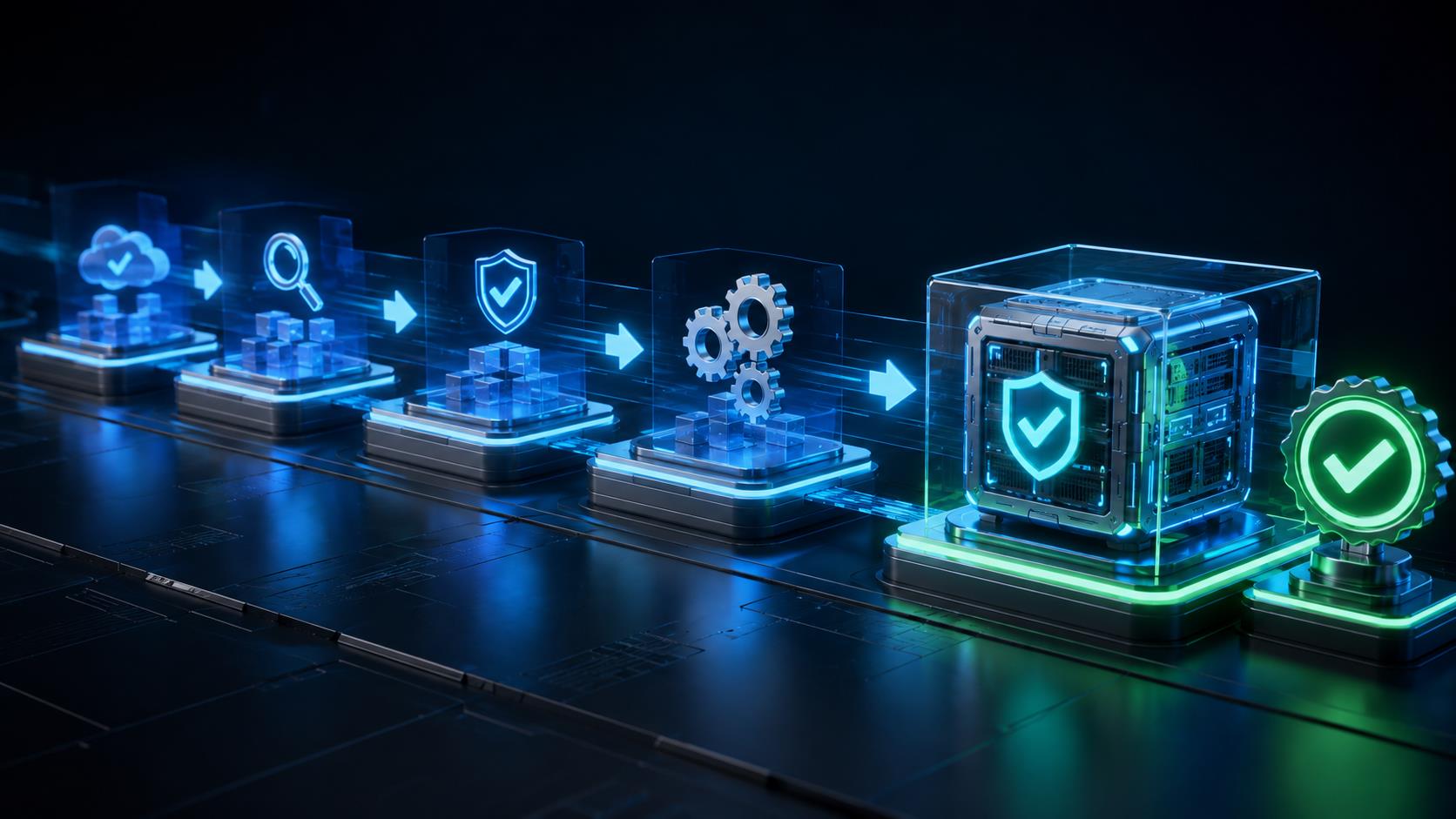 Claude中转站稳定升级 3D 科技渲染