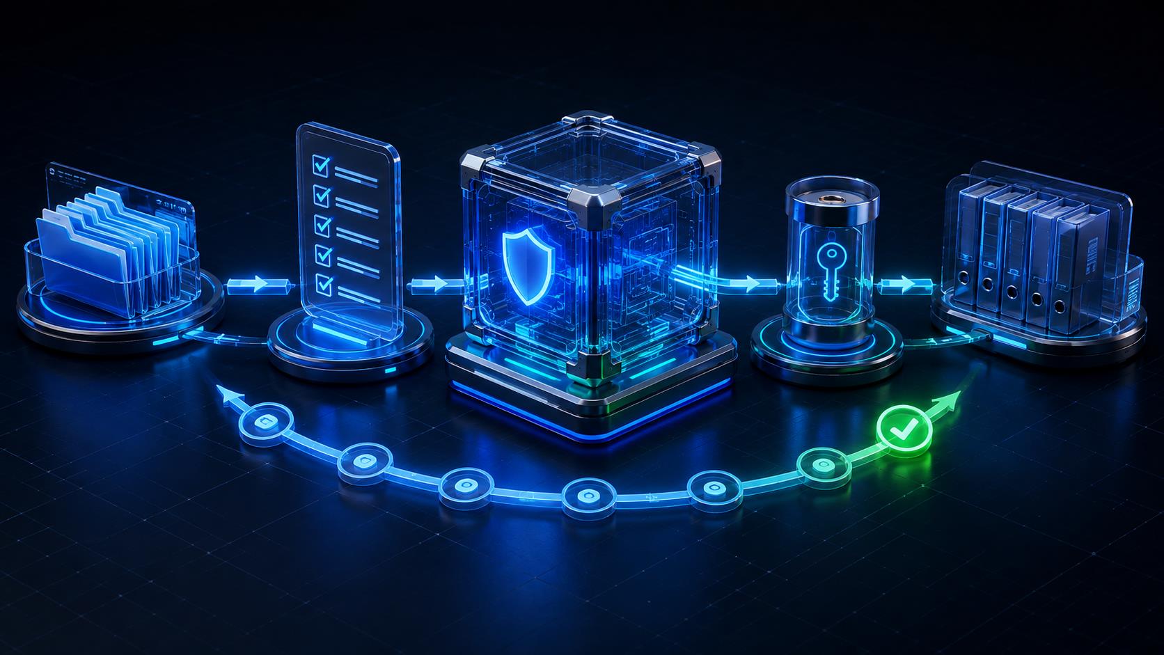 API中转站团队交接手册 3D 科技渲染