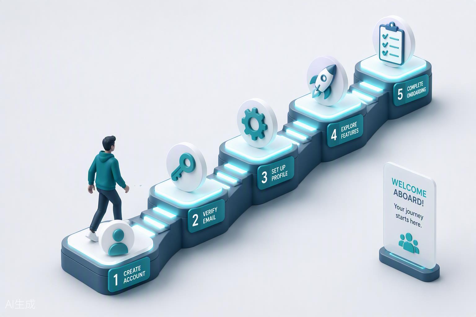 新人上手路径 3D 渲染图