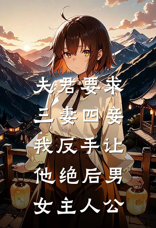 夫君要求三妻四妾，我反手让他绝后男女主人公