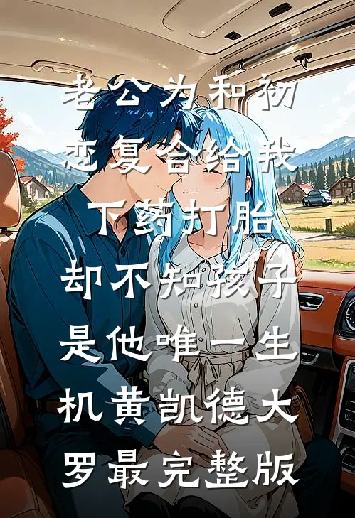 老公为和初恋复合给我下药打胎，却不知孩子是他唯一生机(黄凯德大罗)最完整版