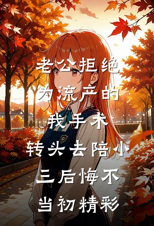 老公拒绝为流产的我手术，转头去陪小三后悔不当初精彩