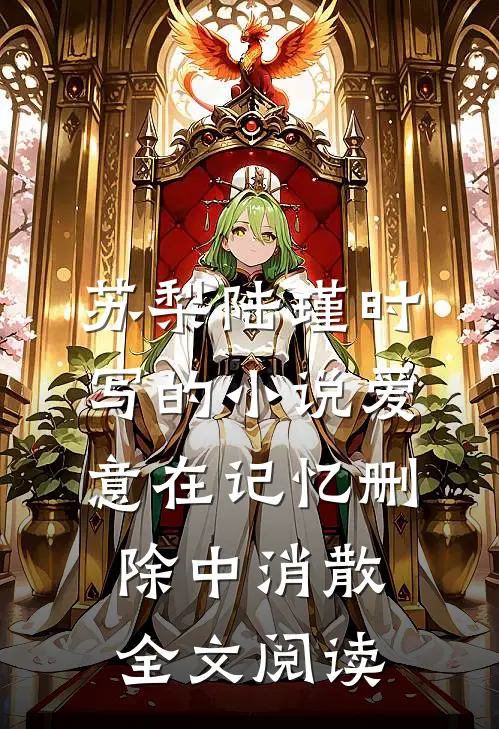 苏梨陆瑾时写的小说爱意在记忆删除中消散全文阅读