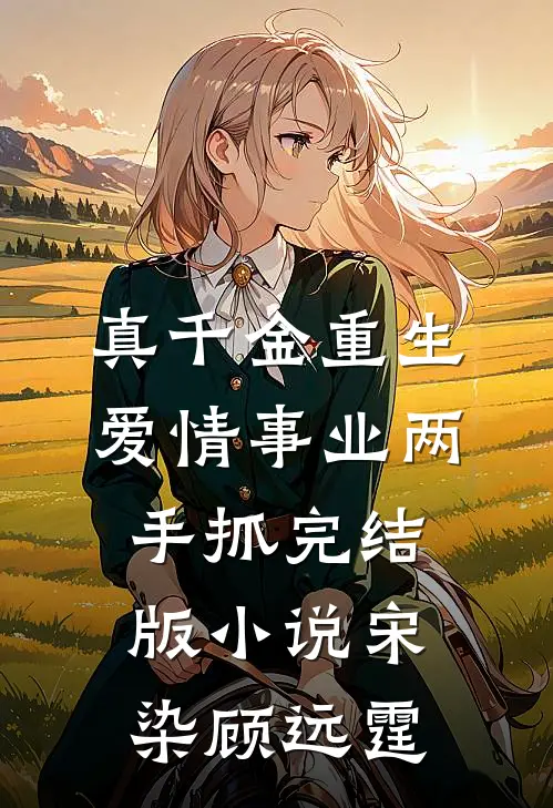 真千金重生，爱情事业两手抓完结版小说宋染顾远霆