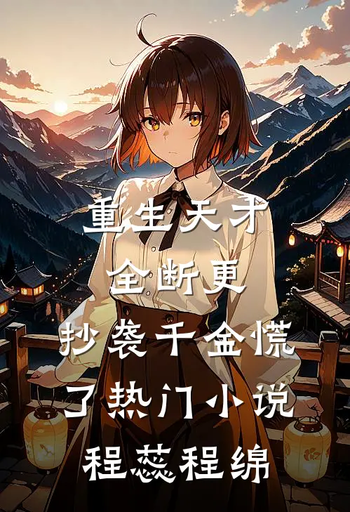 重生天才全断更，抄袭千金慌了热门小说程蕊程绵
